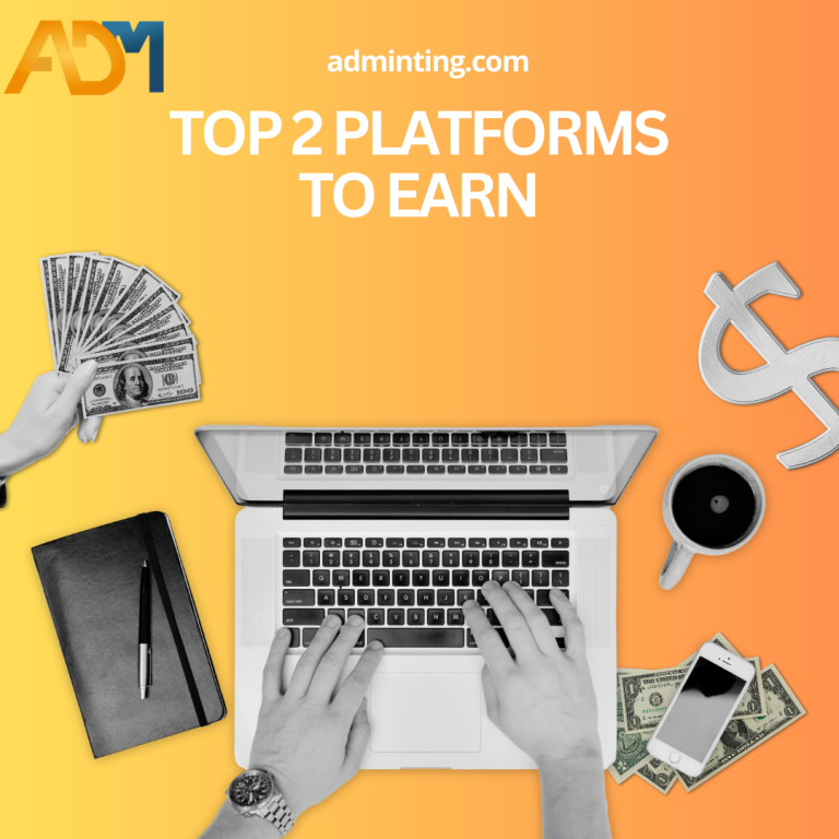 ADMINTING, A platform to earn